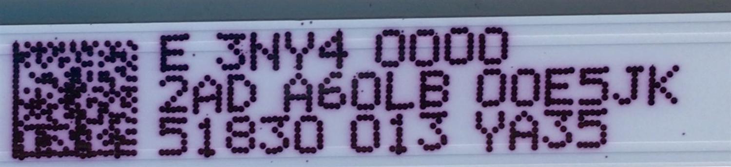 KIT DE LEDS PARA TV VIZIO (2 PZ) / NUMERO DE PARTE LMB320M0501-PF-3(HF)(O) / E 3NY4 0000 / 2AD A60LB 00E5JK / 51829 013 YA35 / MODELO D32H-J09 LINID3KX - Imagen 3
